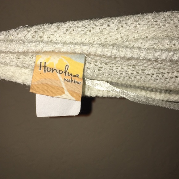 Honolua Wahine Ombré Cream Salmon Sweater Large - Picture 3 of 4